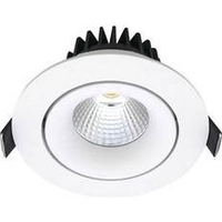 Velia Tilt LED Downlight 230V 10,9W 3000K matt valge/ümmargune