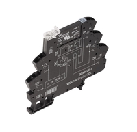 TOZ 24VUC 48VDC0,1A TERMSERIES, Tahkisrelee, Nimijuhtpinge: 24 V UC ±10 % , Nimilülituspinge: 3... 48 V DC, Pidevvool: 0,1 A, Pingutusklambri ühendus