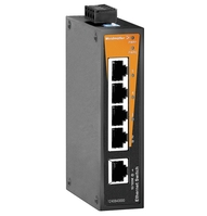 IE-SW-BL05-5TX Tööstuslik switch din liistule, unmanaged, Fast Ethernet, Number of ports: 5x RJ45, IP30, -10 °C...60 °C