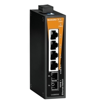 IE-SW-BL05-4TX-1SC Võrgulüliti, haldamata, Kiire Ethernet, Portide arv: 4 x RJ45, 1 * SC Multi-mode, IP30, -10 °C...60 °C