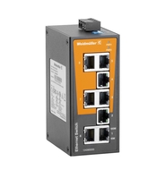 IE-SW-BL08-8TX Võrgulüliti, haldamata, Kiire Ethernet, Portide arv: 8x RJ45, IP30, -10 °C...60 °C