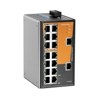 IE-SW-VL16-16TX Võrgulüliti, haldamata, Kiire Ethernet, Portide arv: 16x RJ45, IP30, 0 °C...60 °C