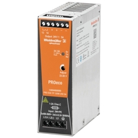 PRO ECO 120W 24V 5A Toiteplokk, 1-faasiline, 24VDC, -25 °C...70 °C, PROeco-seeria