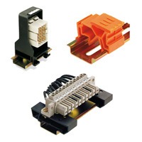 SLAS RF15 OR PCB pistikühendus, tarvikud, kinnitusjalg, oranž