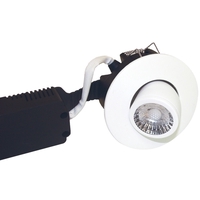 Low Profile LED Large Tilt 1LED 6W 2700K Matt valge ümmargune G4 1741