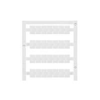 WS 12/8 PLUS MC NE WS WS riviklemmi märgis 12x8mm, tühi, valge, Polyamide 66, Multicard