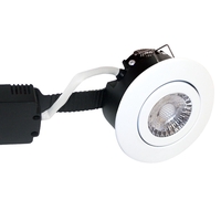 Madala profiiliga LED downlight 1LED 8W 2700K Matt valge ümmargune GU5,3 3561