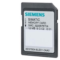 SIMATIC S7, MÄLUKAART S7-1X00 CPU/SINAMICS jaoks, 3,3 V FLASH, 12 MB