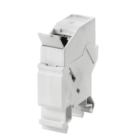 IE-XM-RJ45/IDC RJ45 pesa DIN liistule, moodul, IP20, Cat.6A / klass EA