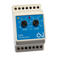 ETR/F-1441A dif.termostaat DIN, -15/+10C, 16A