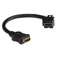 HDMI CABLE L=20 CM KEY NE/FEMALE