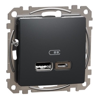 USB LAADIJA A+C 2,4A ANT, Sedna Disain