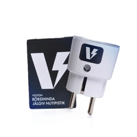 Volton pistikupesa adapter 230V 16A, WIFI 2,4Ghz, elektri börsihinda jälgiva tasuta tarkvaraga