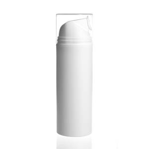 Plastikinis butelių pildytuvas PP Uniirless 100ml apvalus baltas
