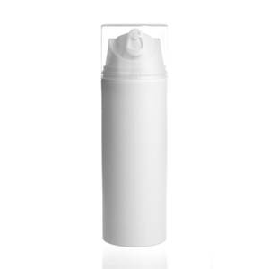 Plastikinis butelių pildytuvas PP Uniirless 100ml apvalus baltas