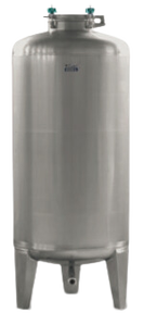 Trycktank 1100L/3bar rostfri konbas