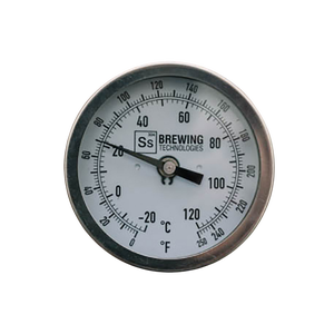 Ss Brewtech™ Thermometer (with Ss logo) for Brew Kettles with 1 bulkhead