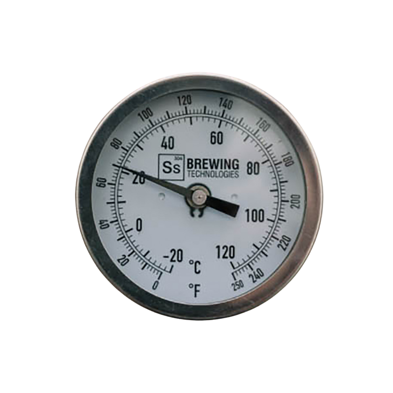 Ss Brewtech™ Thermometer (with Ss logo) for Brew Kettles with 1 bulkhead