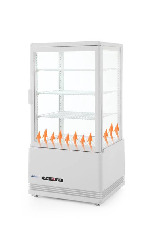Külmvitriinkapp 68L Arktic valge 230V/170W 444x397x(H)875mm