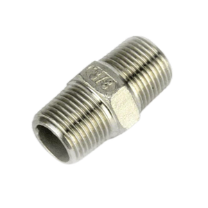 Nipple 3/8" BSP stainless steel