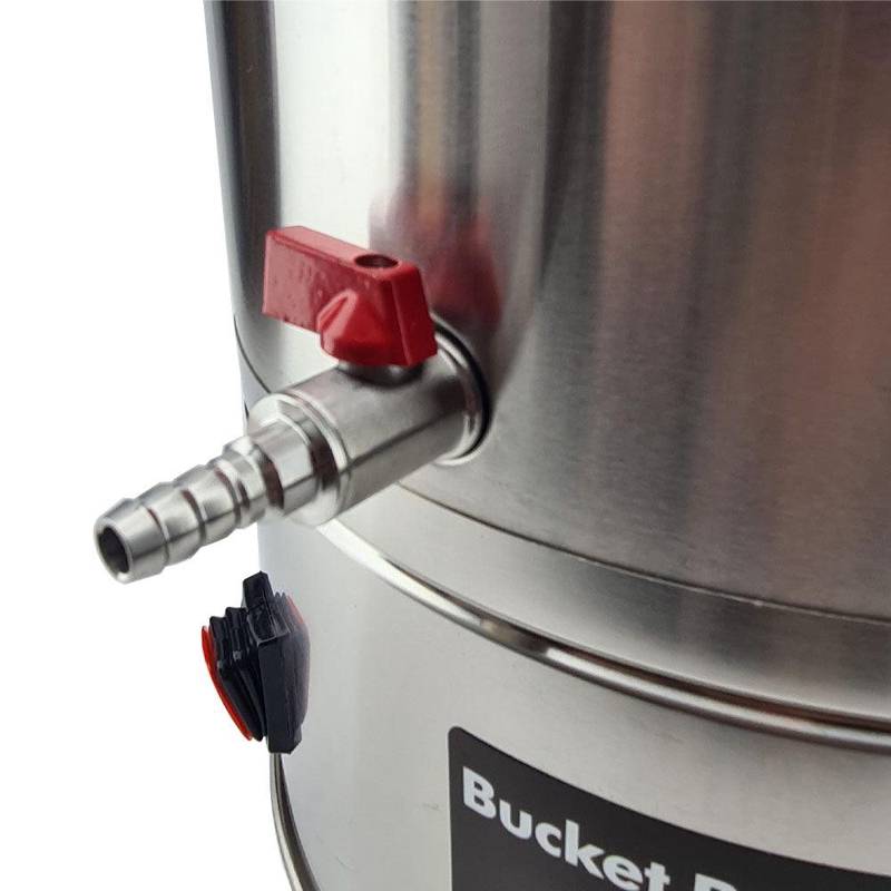 Fermenter 35L with built-in heating element stainless steel