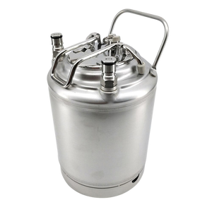 Säiliö 2L Ball Lock ruostumaton teräs