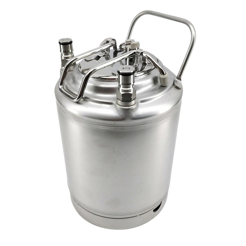 Säiliö 2L Ball Lock ruostumaton teräs