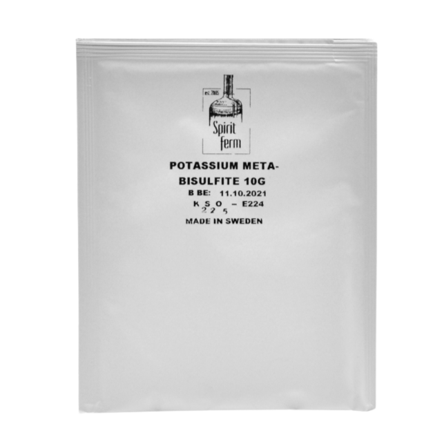 Stabilizer SpiritFerm 10g potassium metabisulfite