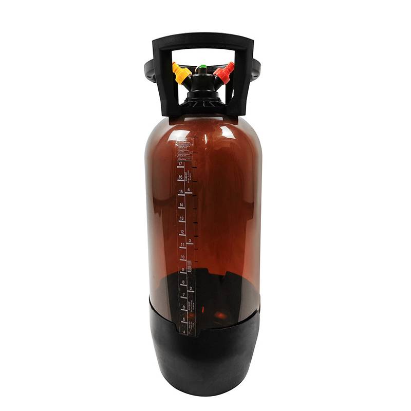 Tank 20L Oxebar PET pressure with connection fittings