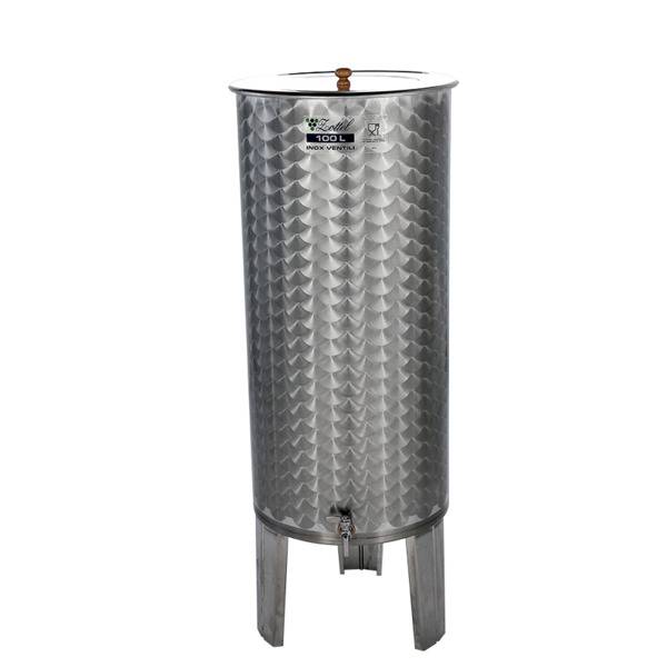 Behälter 150L Edelstahl Zottel