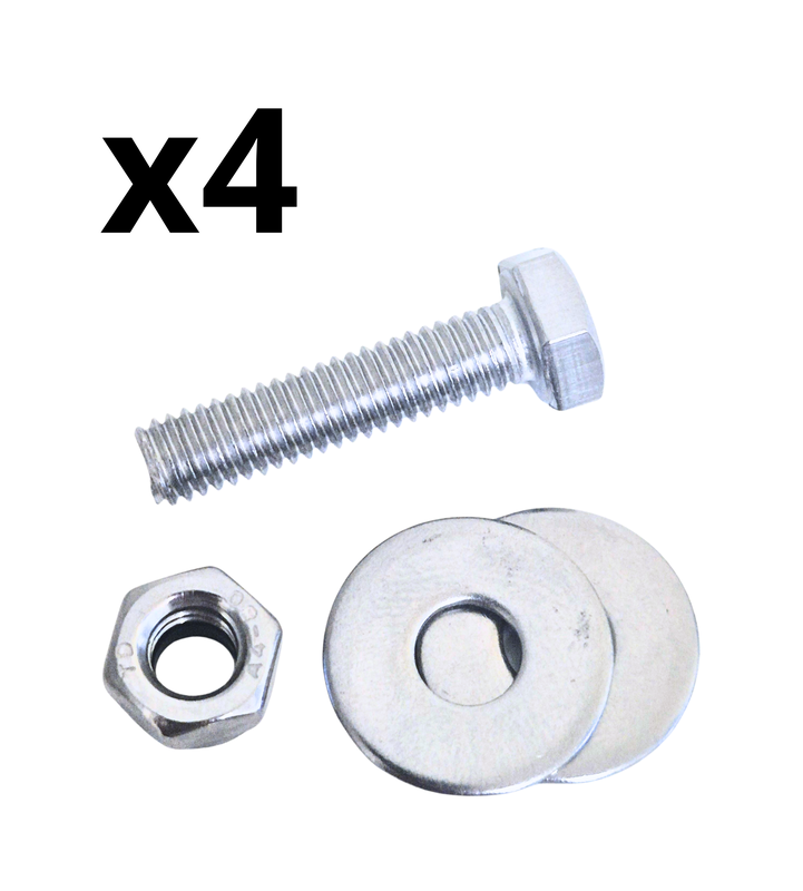 Pumba kinnitusvahendite komplekt kärule (8mm)