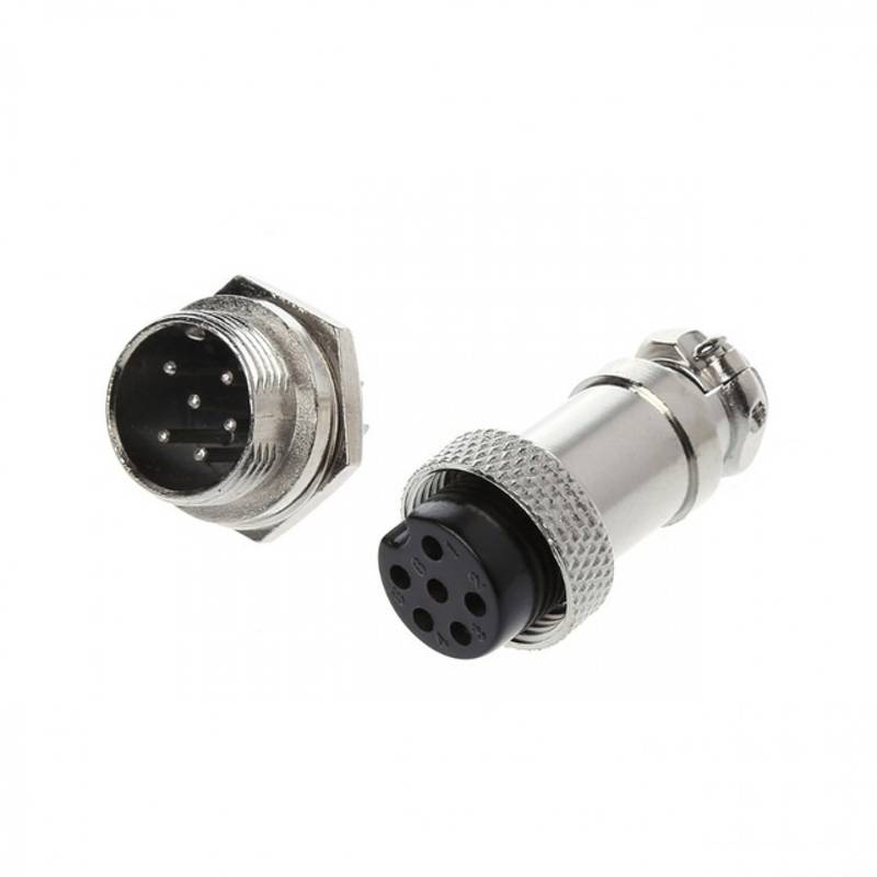 GX16-6 Connectors (6-pin)
