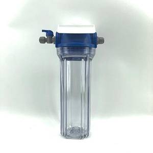 Filtra korpuss 10" pārtikas plastmasa max 4,8bar/+50°C