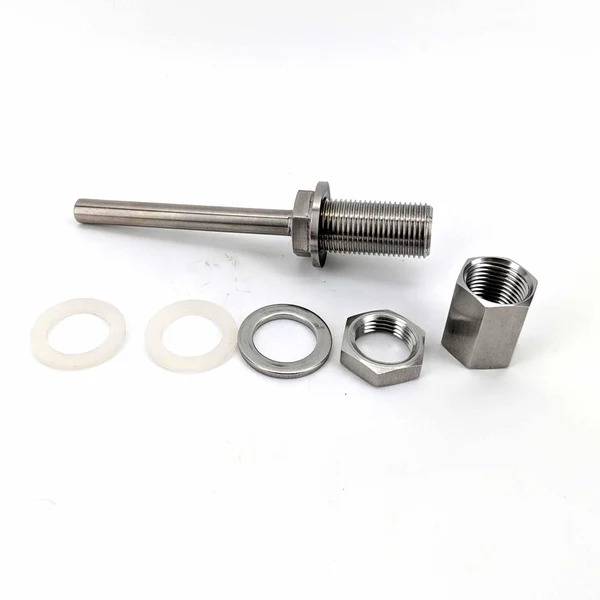 Termovamzdis 1/2" 100mm nesuvirinamas nerūdijantis plienas