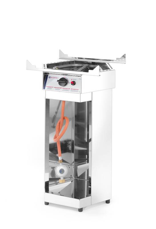 Dujinis grilis Fiesta 600 HENDI 4,8kW 600x600x(A)870mm