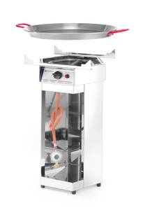 Dujinis grilis Fiesta 600 HENDI 4,8kW 600x600x(A)870mm