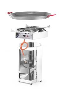 Gas barbecue Fiesta 800 HENDI 7kW 800x800x(H)900mm