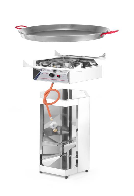 Gas barbecue Fiesta 800 HENDI 7kW 800x800x(H)900mm