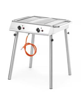 Gasgrill Xantos HENDI 9,5kW 770x710x(H)870mm