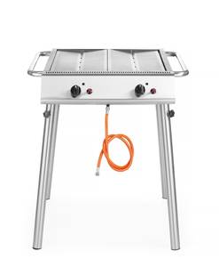 Gasgrill Xantos HENDI 9,5kW 770x710x(H)870mm