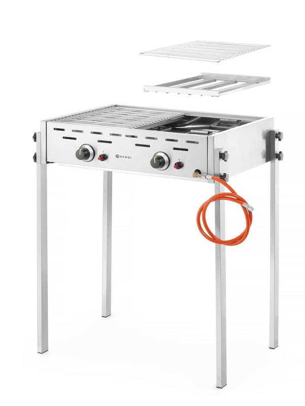 Dujinis grilis Roast-Master Pro HENDI 11,6kW 790x560x(A)900mm