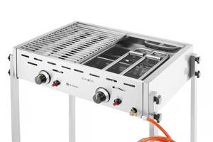 Dujinis grilis Roast-Master Pro HENDI 11,6kW 790x560x(A)900mm