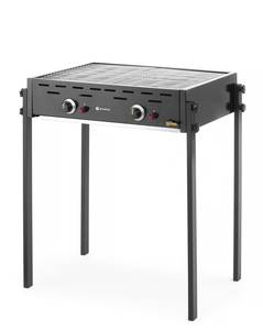 Dujinis grilis Roast-Master Pro Black HENDI 11,6kW 790x560x(A)900mm