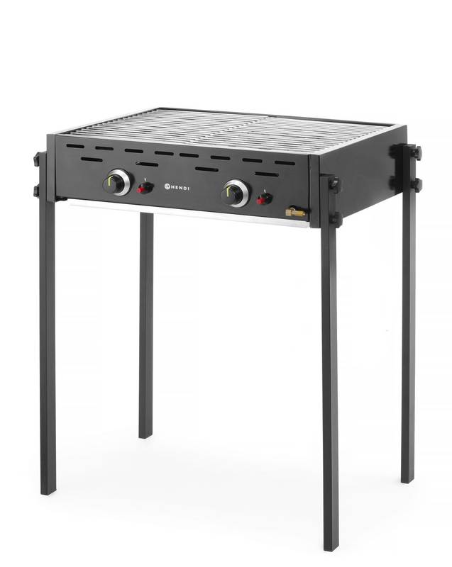 Dujinis grilis Roast-Master Pro Black HENDI 11,6kW 790x560x(A)900mm