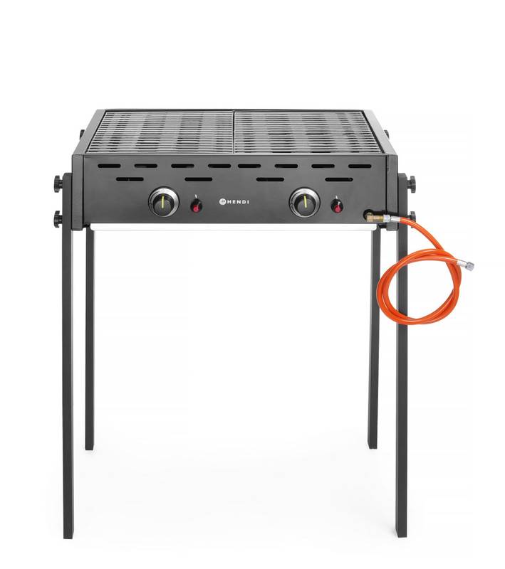 Dujinis grilis Roast-Master Pro Black HENDI 11,6kW 790x560x(A)900mm