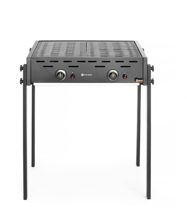 Dujinis grilis Roast-Master Pro Black HENDI 11,6kW 790x560x(A)900mm