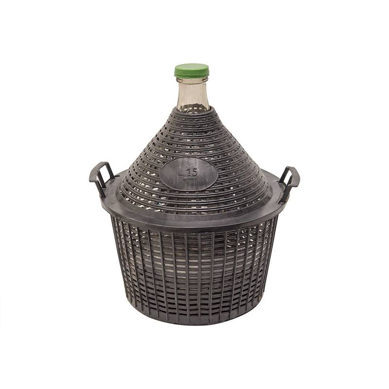 Klaaspudel 15L korviga