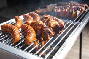 Söegrill Patio HENDI 770x380x(H)760mm