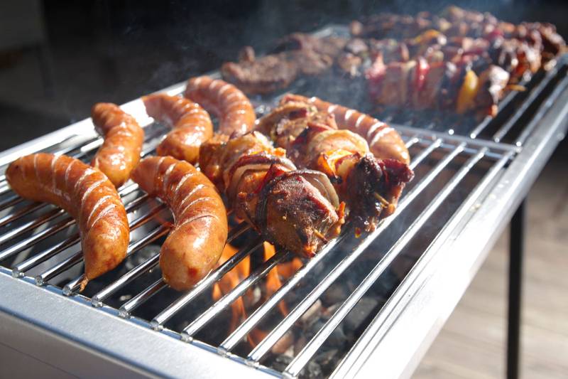 Söegrill Patio HENDI 770x380x(H)760mm