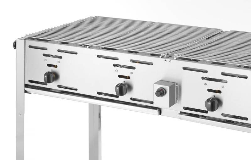Grill-Master Quattro HENDI 22kW 1330x600x(H)920mm